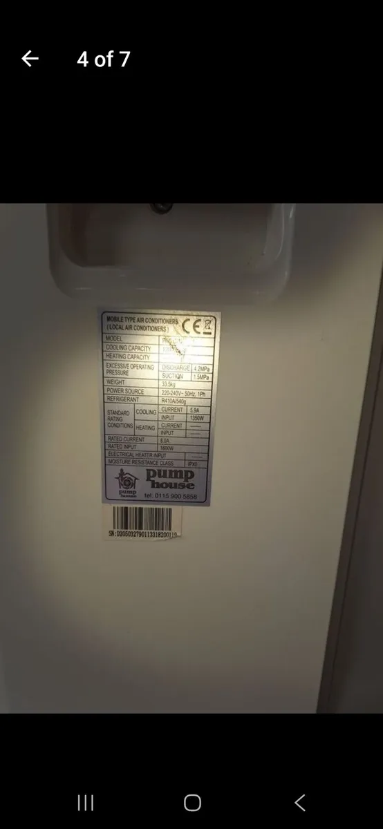Portable AC unit - Image 4