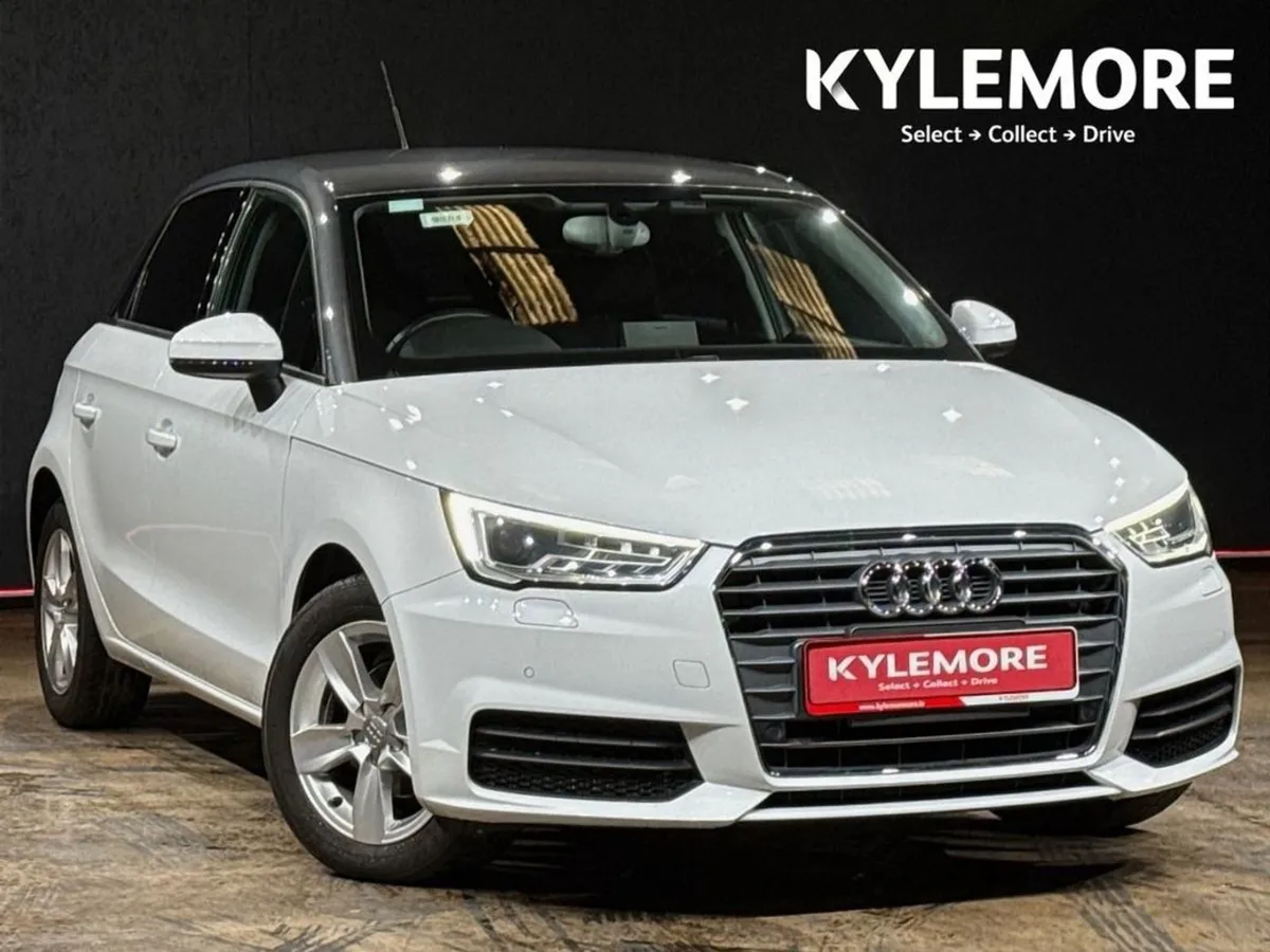 Audi A1 1.0 Automatic - Two-tone White/grey - Rev - Image 1