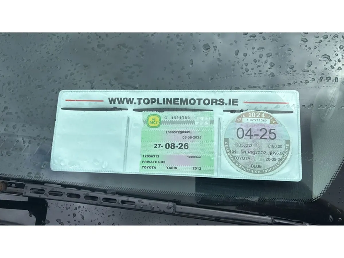 Toyota Yaris  d-4d TR 5dr//new Nct//serviced//imm - Image 2