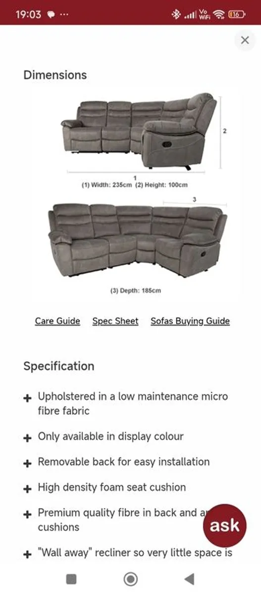 corner couch - Image 4