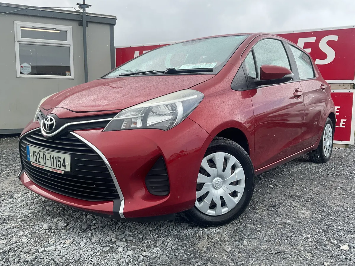 2015 TOYOTA YARIS 1.0L PETROL NCT TAXED SPOTLESS - Image 2