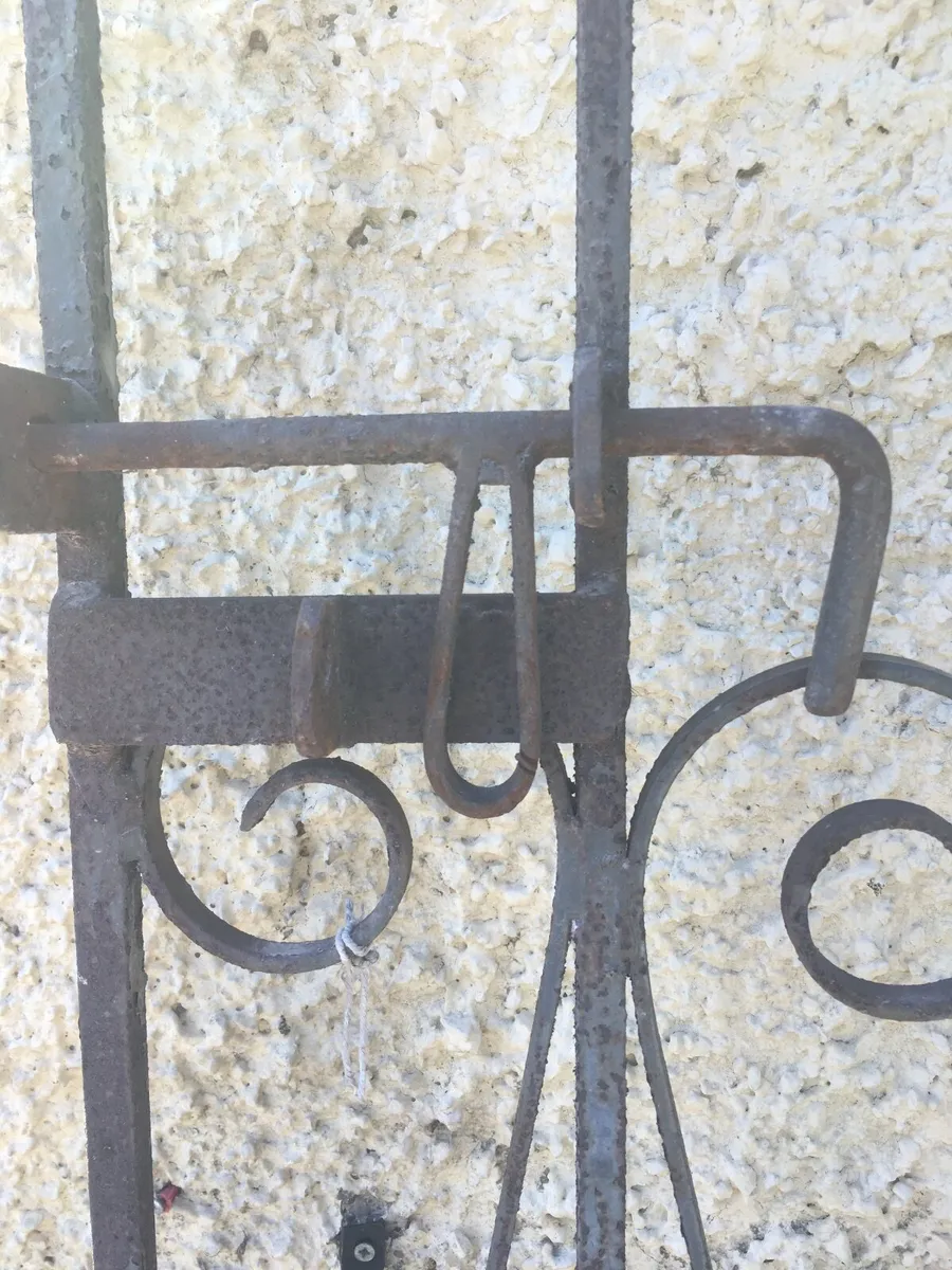Garden / Side passage wrought iron gate - Image 2
