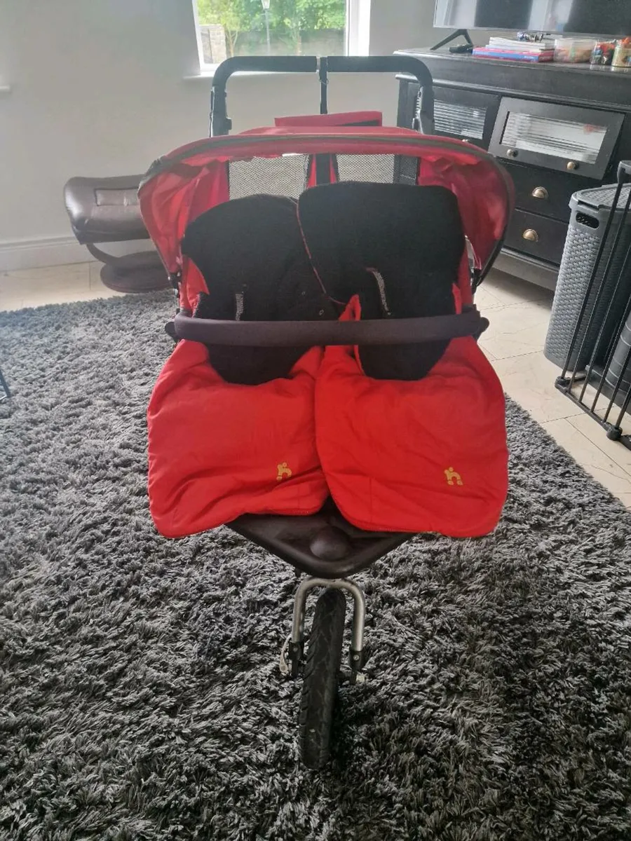 Out n About Nipper 360 Double Buggy - Image 2