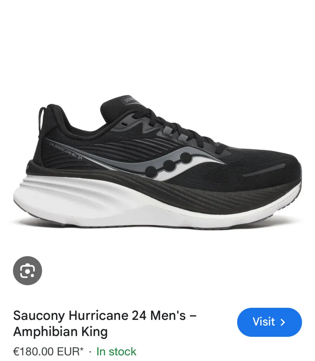 Saucony Hurricane men’s runners - Image 1