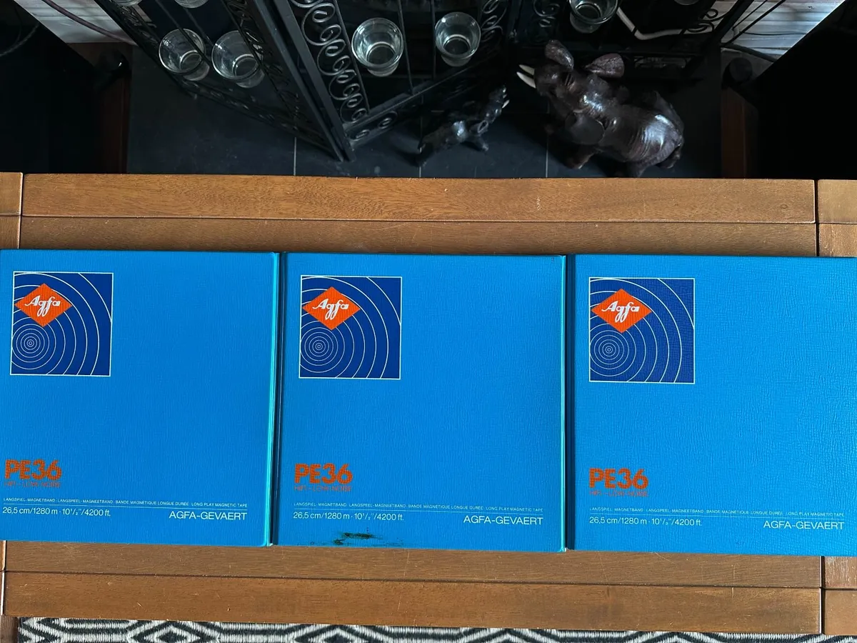 AGFA REELS x 3.  10.5". 26,5cm - Image 2