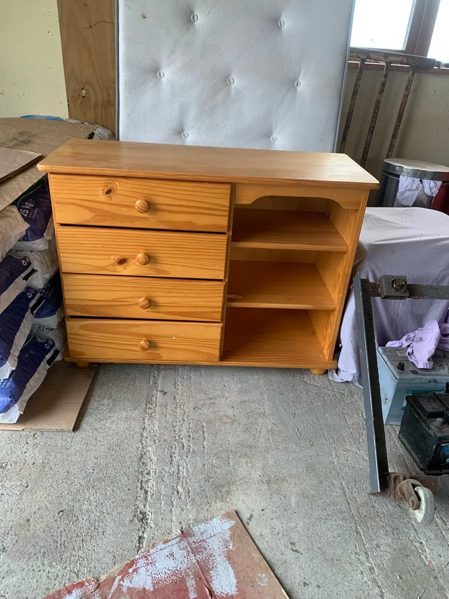 Drawers Shelf unit. Single mattress - Image 2