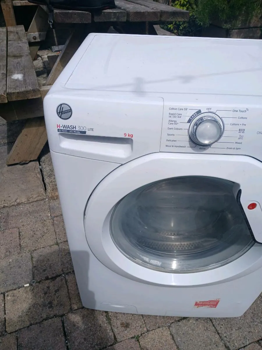 Hover 9kg washing machine perfect - Image 2