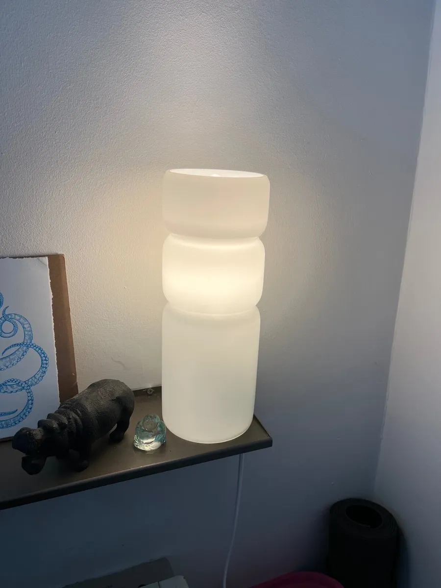Habitat Parr Glass Column Table Lamp - Image 2