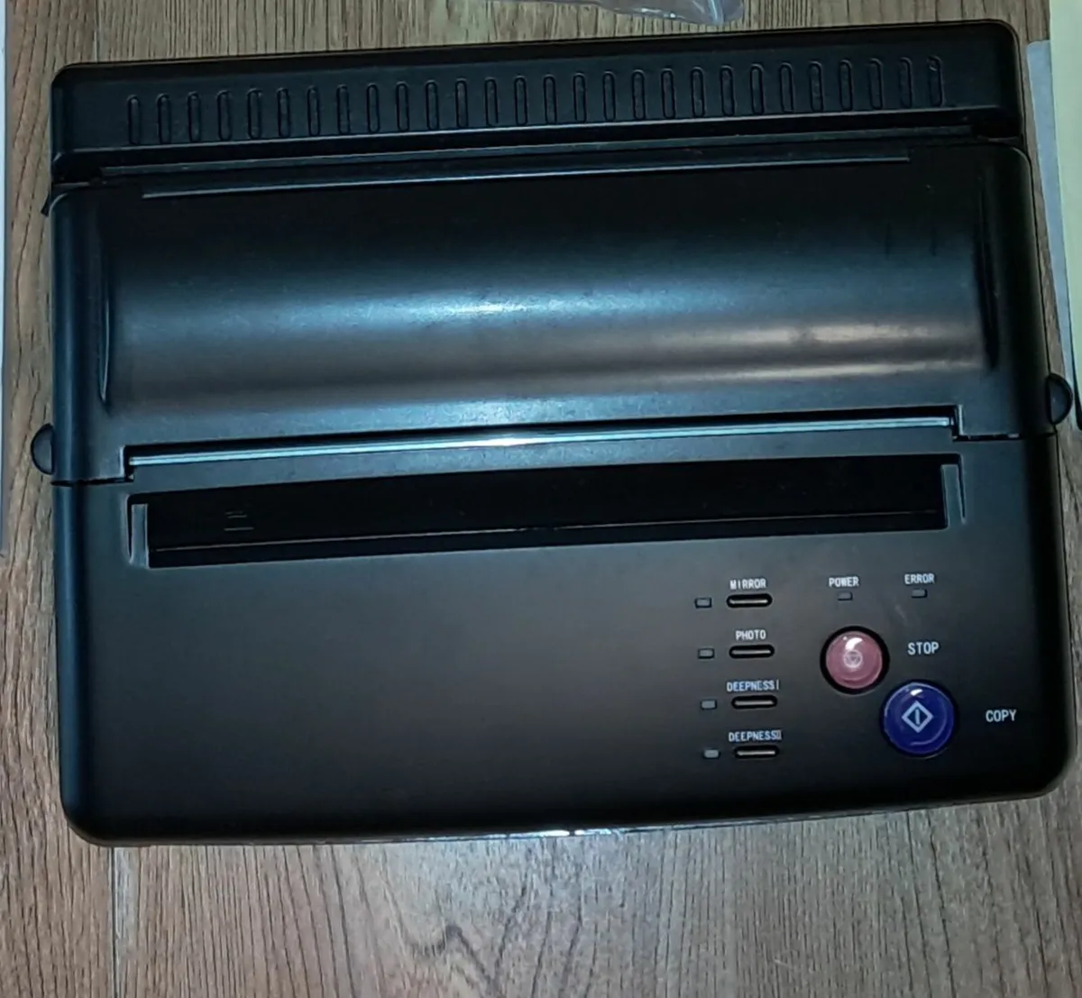 ATOMUS Tattoo Stencil Printer – Unused + 20 sheets - Image 2