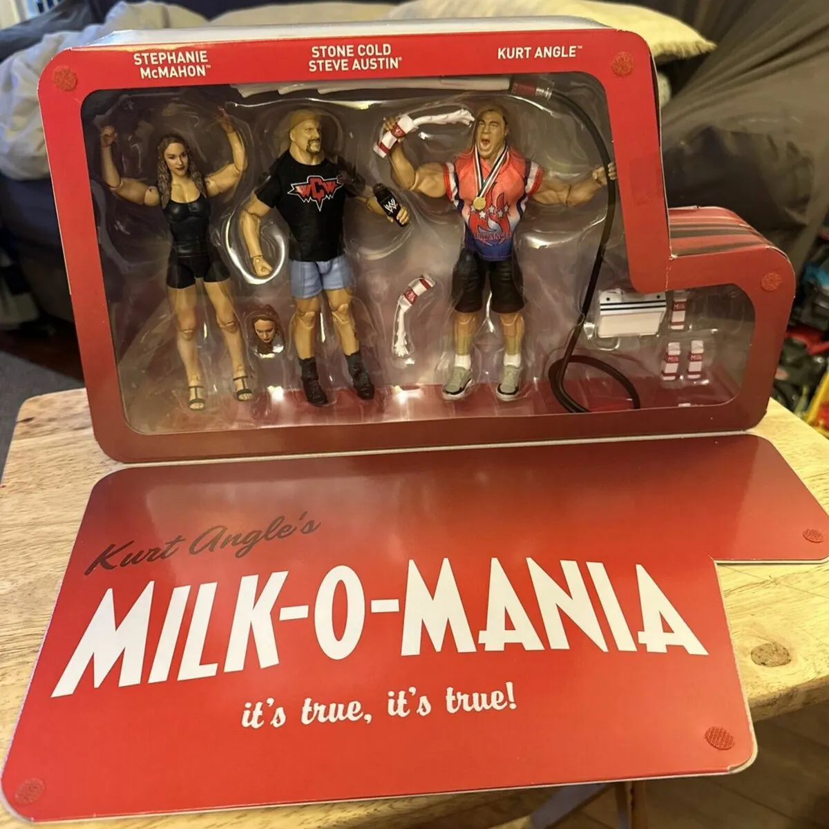 WWE Mattel Wrestling Figure Sets - Milk O Mania ne - Image 1