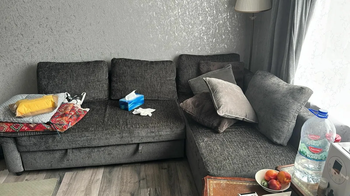 Sofa bed for sale only for 300 shape L