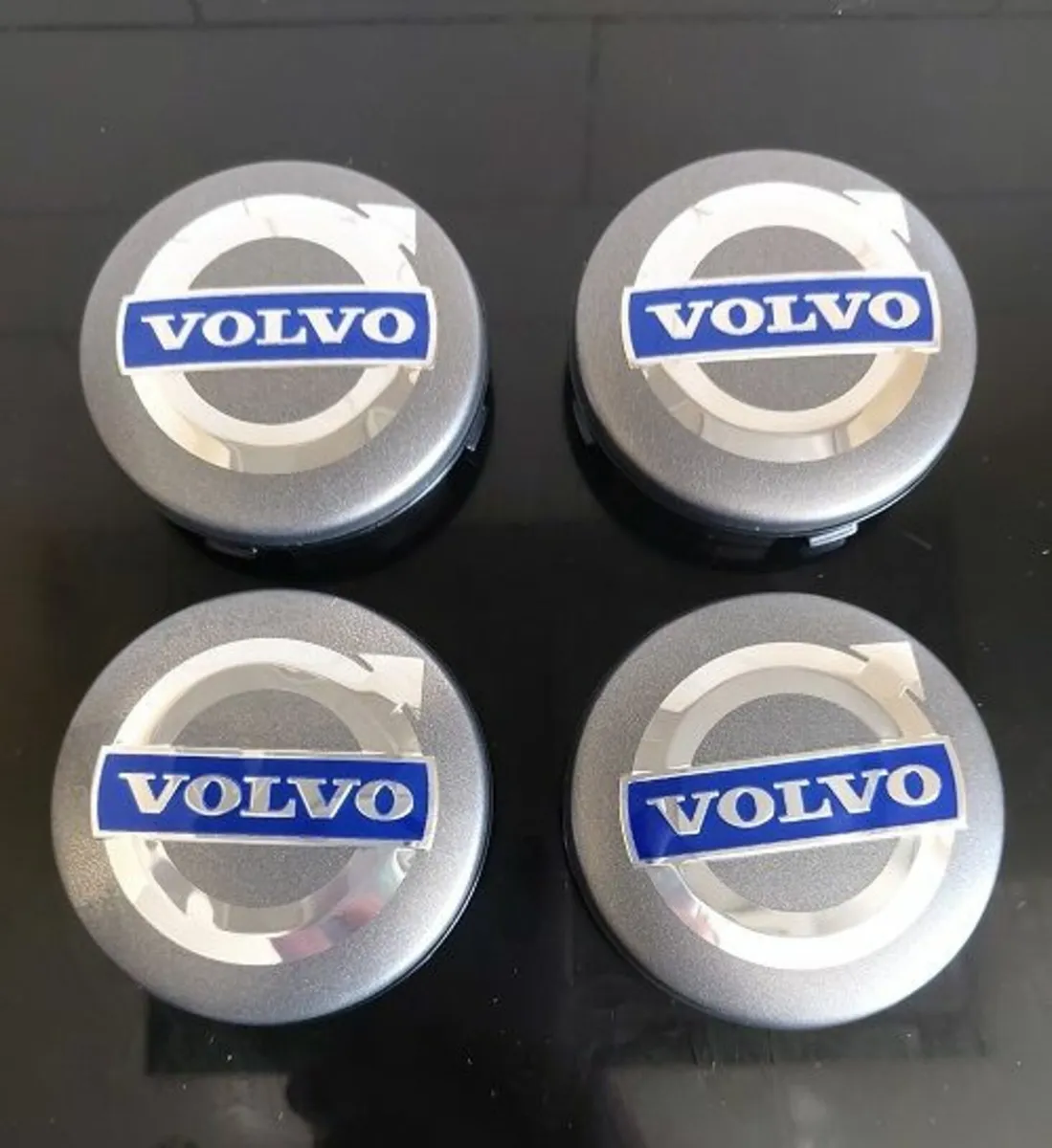 4 x New Volvo Centre Caps - FREE POST - Image 1
