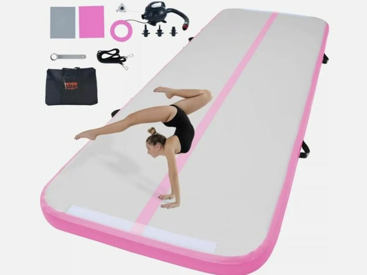 10FT Air Track Mat - Brand New with Electric Pump - Image 1