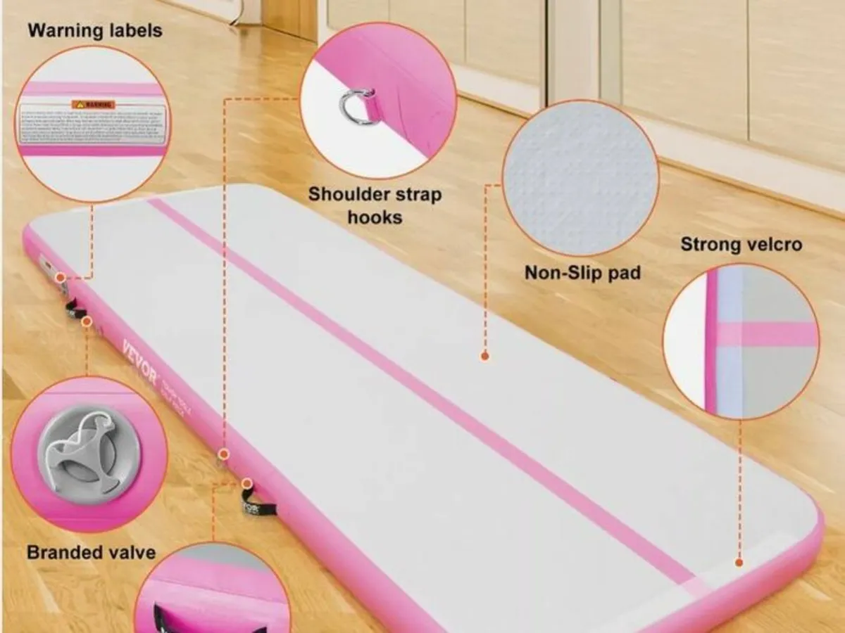 10FT Air Track Mat - Brand New with Electric Pump - Image 2