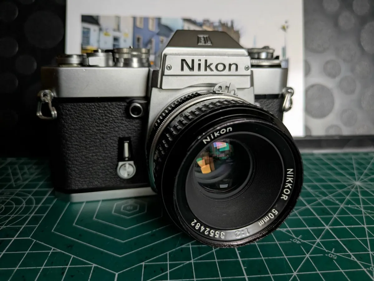 Nikon EL 2 film SLR camera +Nikkor 50mm f2 AI - Image 1