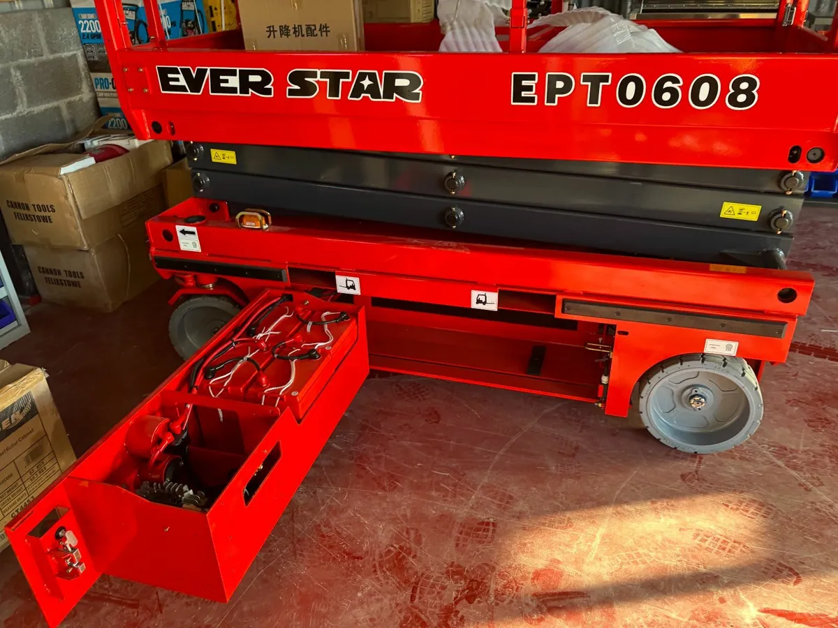 Everstar 8 Mtr Electric Scissor Lift - Image 4
