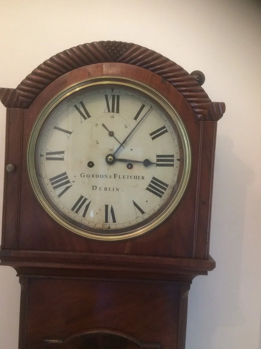 Irish Grandfather Clock - Image 1