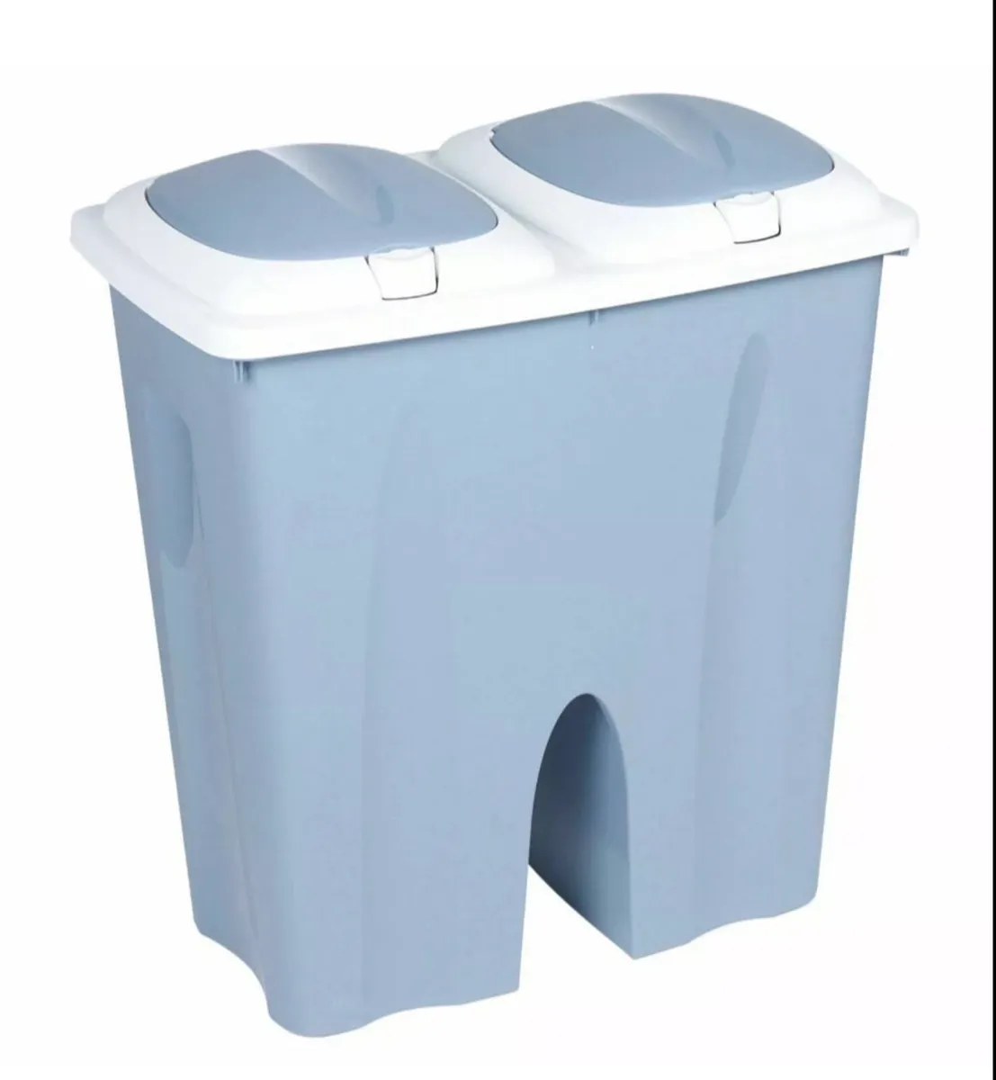 50L Litre Duo Recycle Bin with 2 Compartments NEW - Image 2