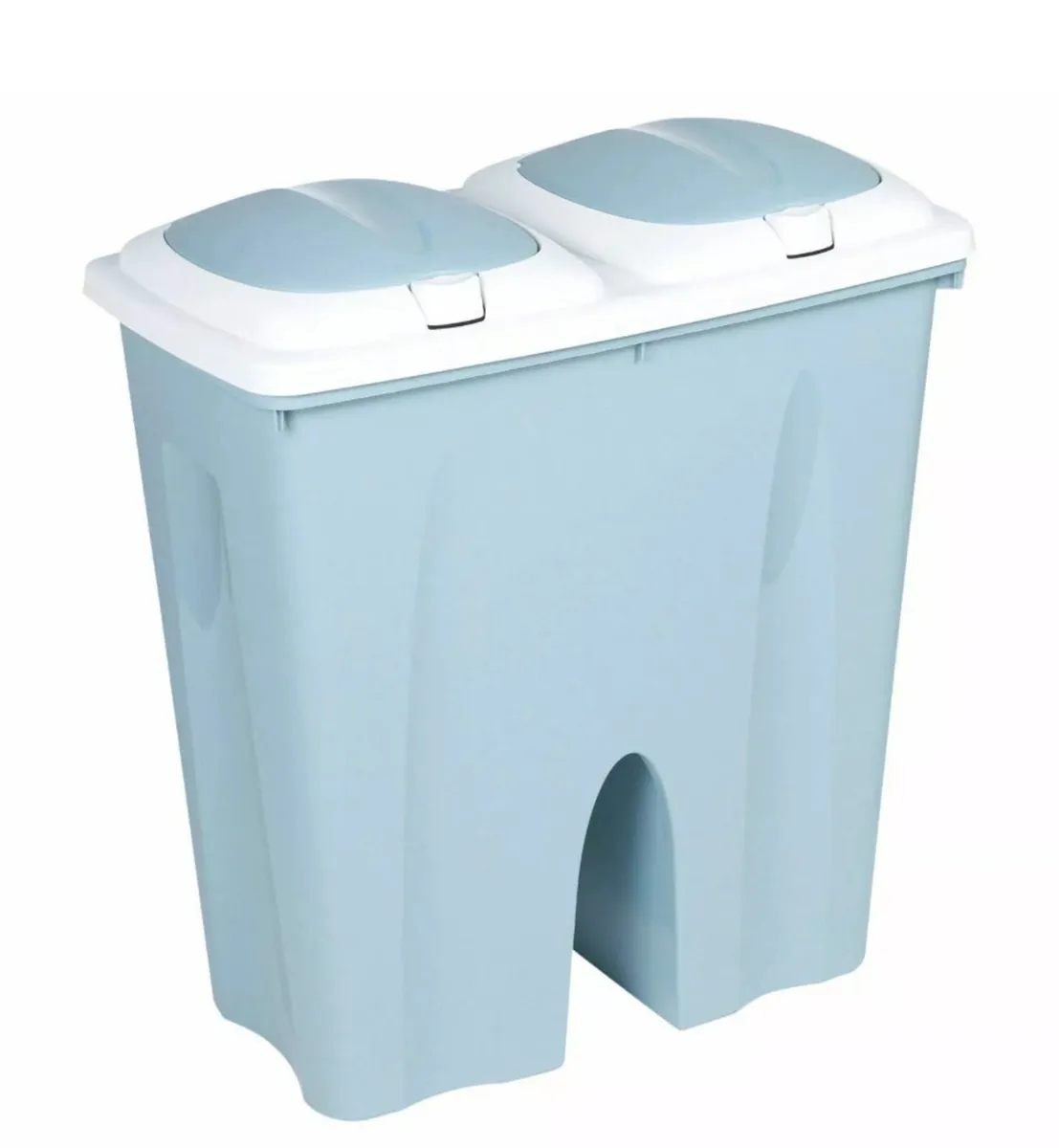 50L Litre Duo Recycle Bin with 2 Compartments NEW - Image 3