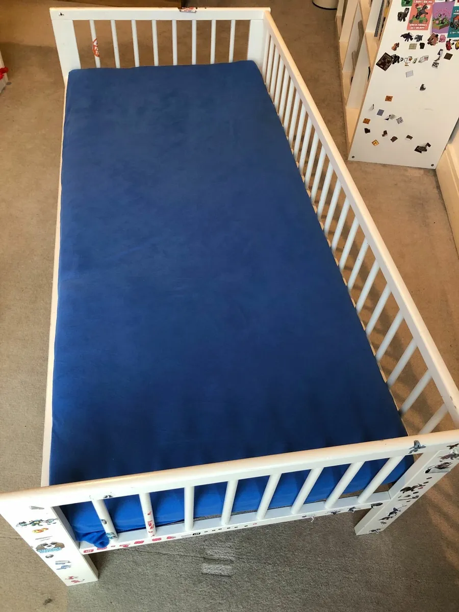 children's bed  with mattress 70x160 cm - Image 4