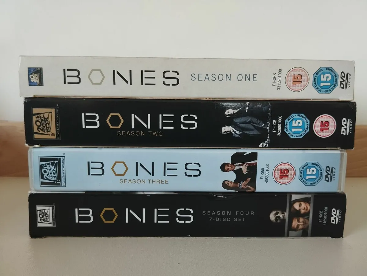 Complete DVD Set of Bones - Image 1