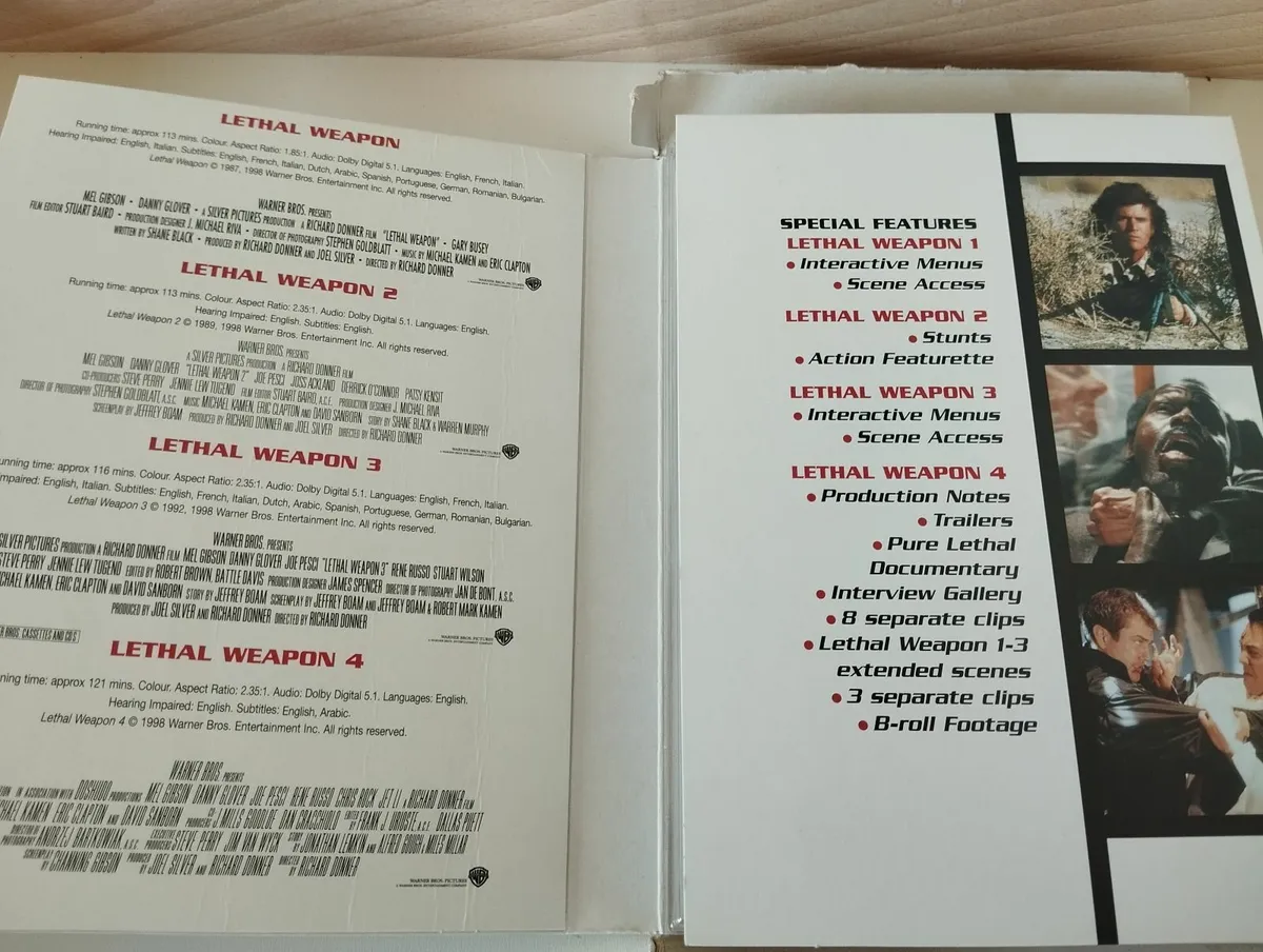 Lethal Weapon 4-Film Collection dvd - Image 4
