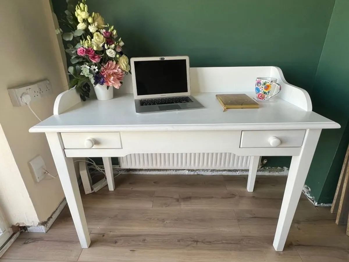 Charming Wooden Desk. Perfect for Work or Study. - Image 1