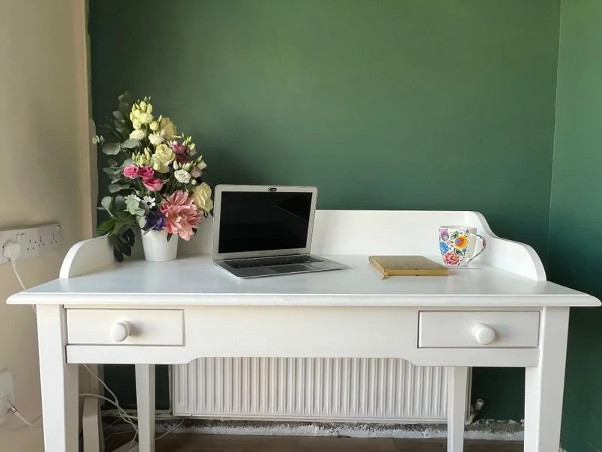 Charming Wooden Desk. Perfect for Work or Study. - Image 4