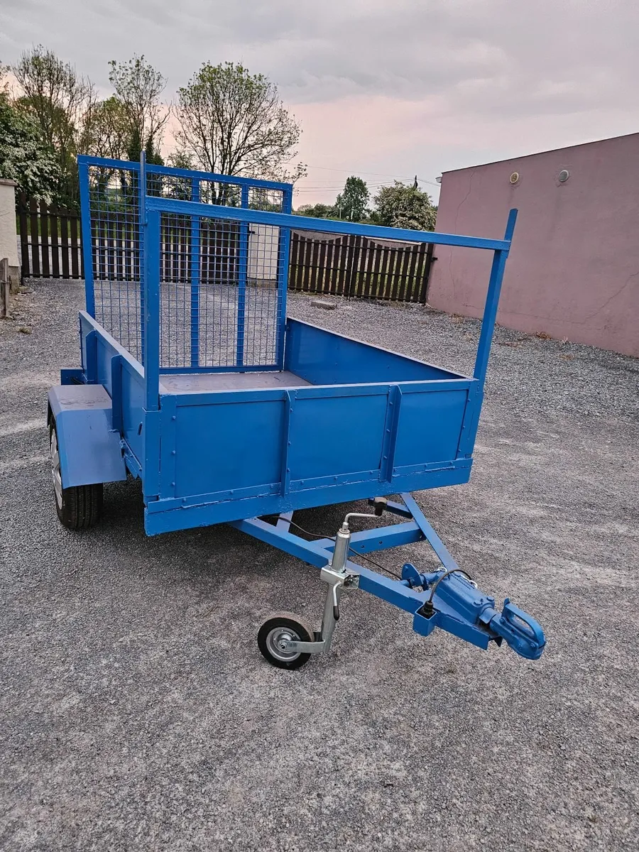 6'4" x 4'10" car trailer €1150 - Image 2