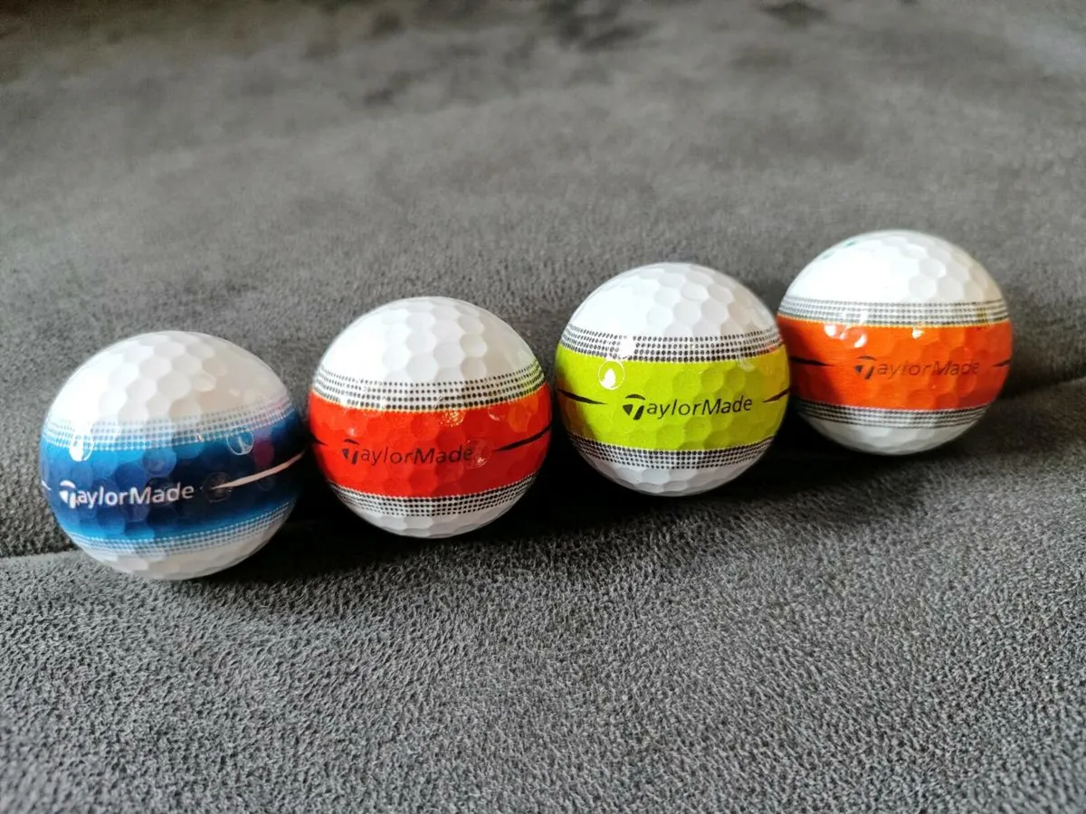 Taylormade Tour Response Stripe - Set of 4 golf ba - Image 1