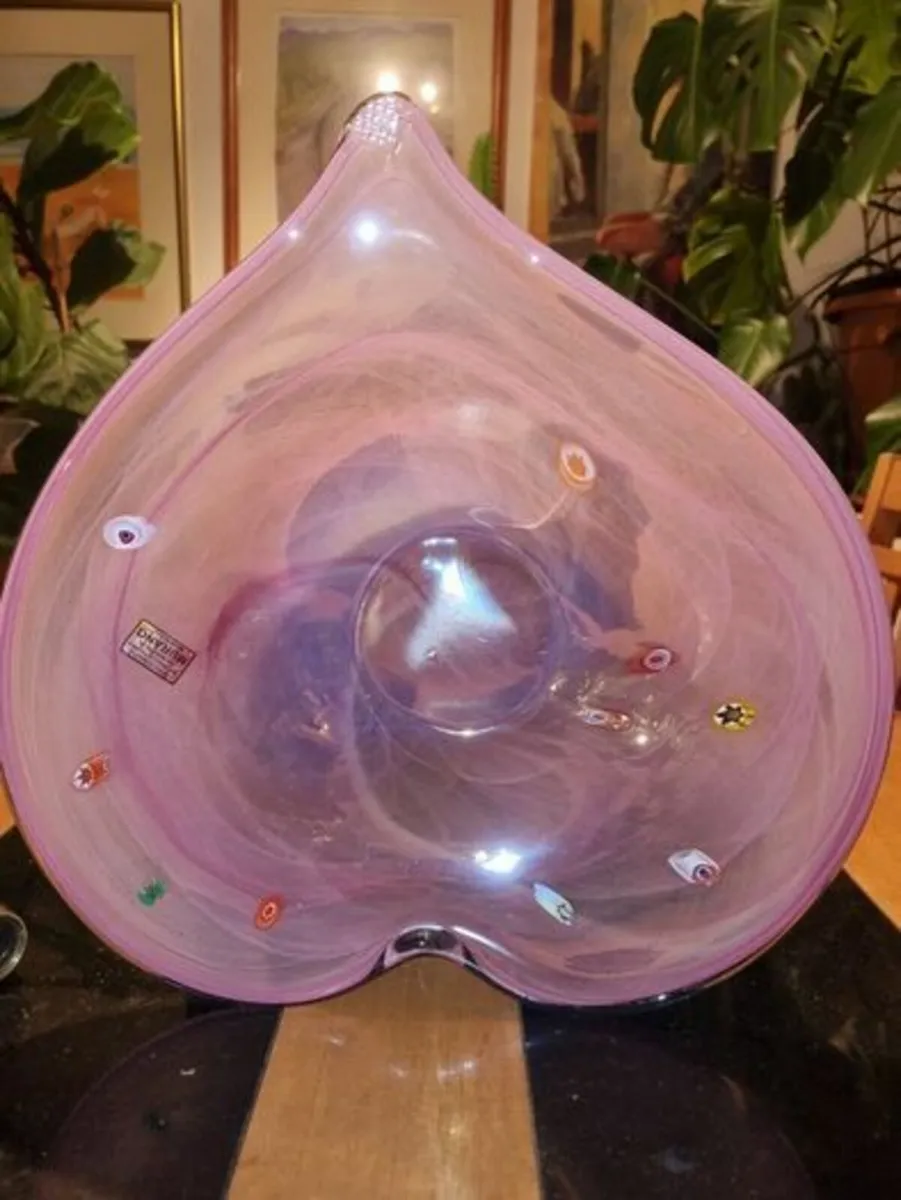 Large Murano glass plate - Image 3