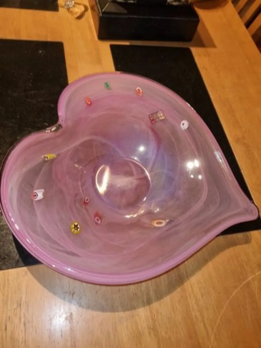 Large Murano glass plate - Image 4