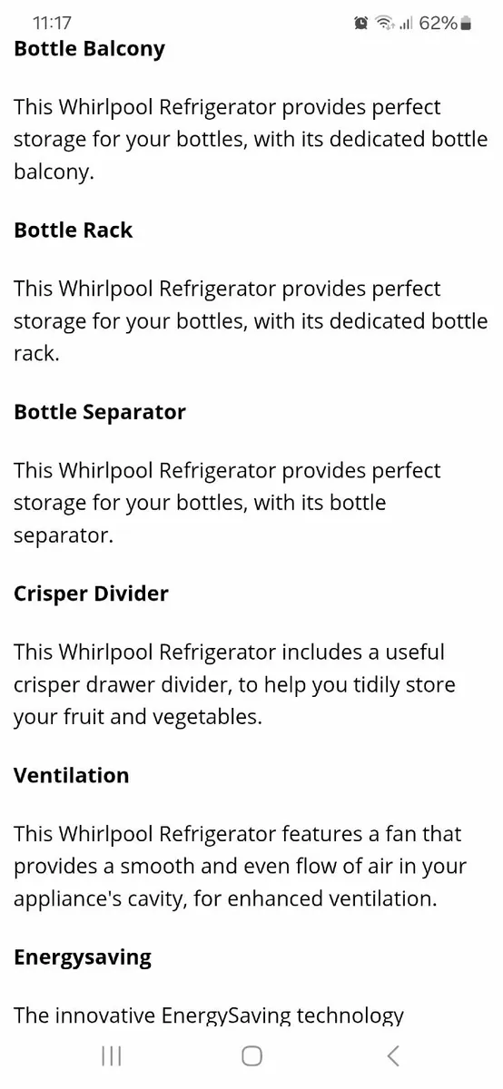 Whirlpool Fridge - Image 2