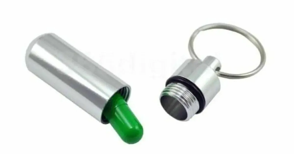 Aluminum Pill Box x 4 , Free Post - Image 2