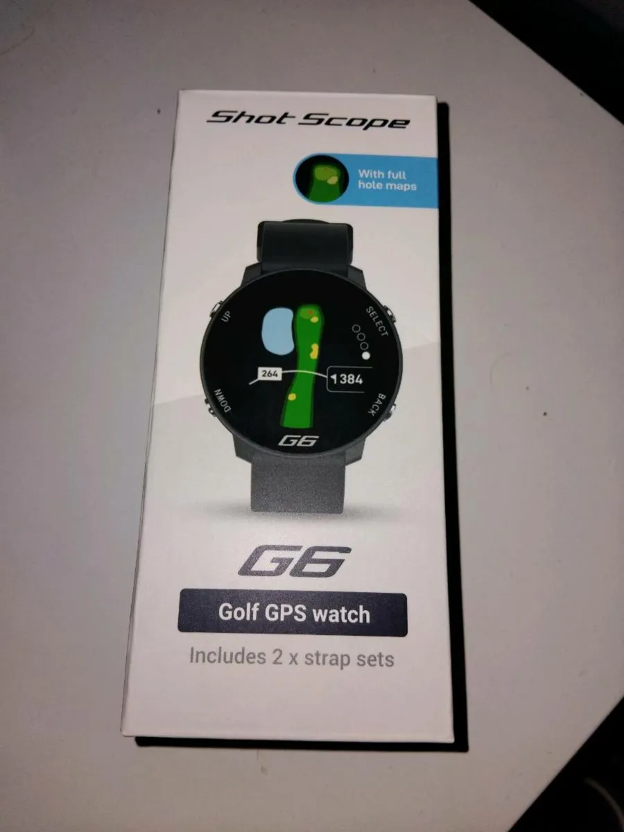 G6 shotscope watch