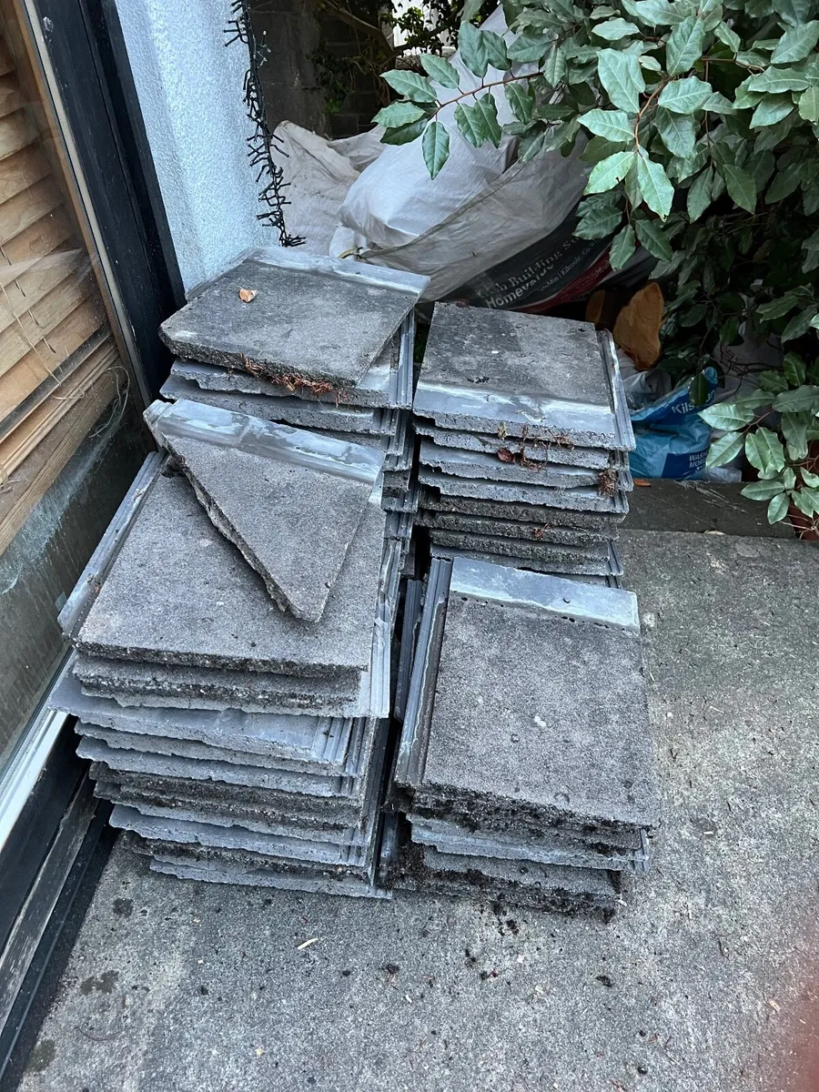 Concrete roof tiles and ridges - Image 2