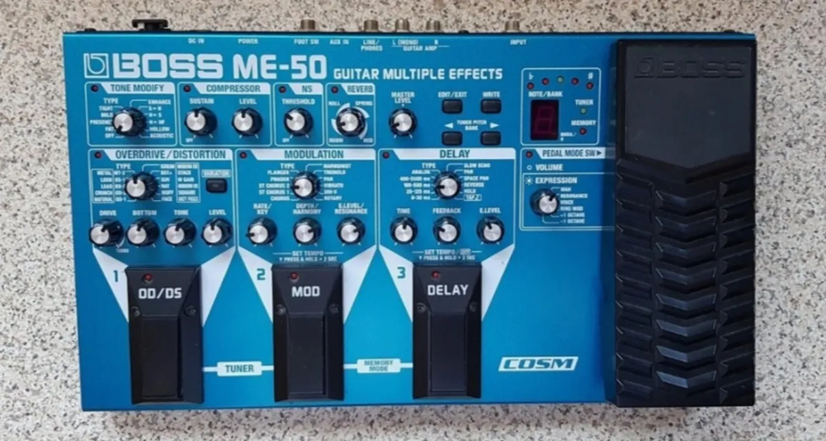 Boss ME-50 Guitar multi effects pedal
