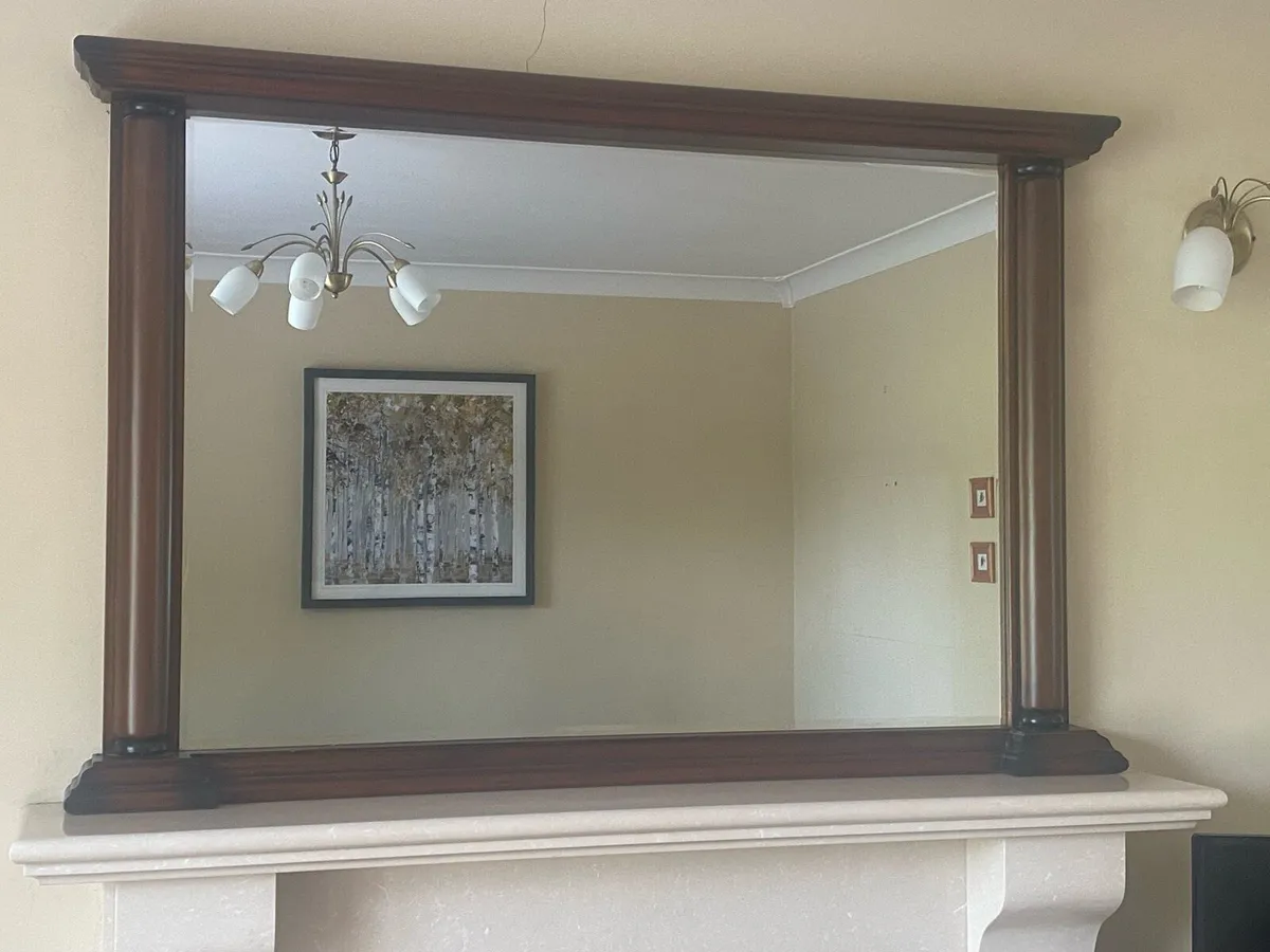 Overmantle Mirror - Image 1