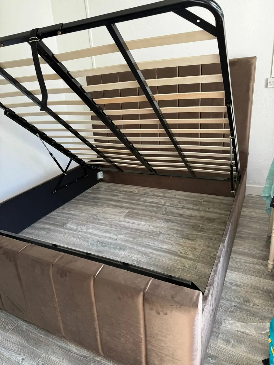 NEW OTTOMAN BEDS ALL SIZES KING BED DOUBLE BED - Image 3