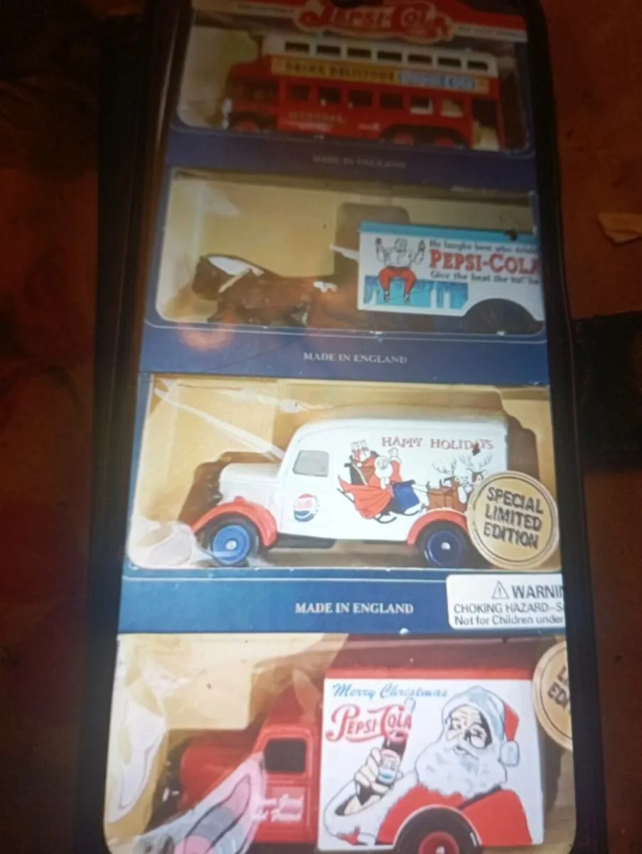 PEPSI COLA  DIECAST MODLES FOR SALE - Image 1