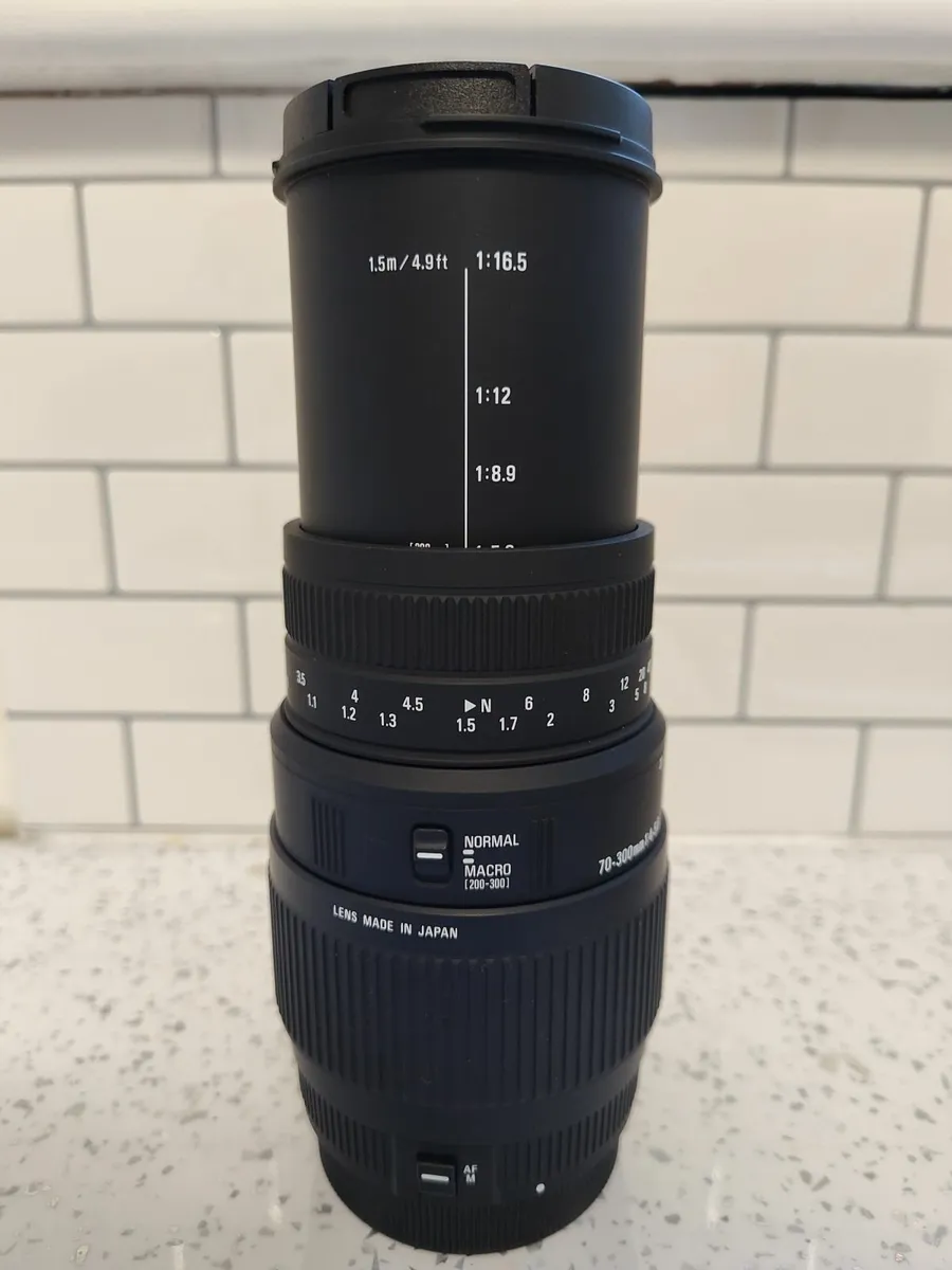 New Sigma 70-300mm f/4-5.6 DG Lens for Canon Bodys - Image 2