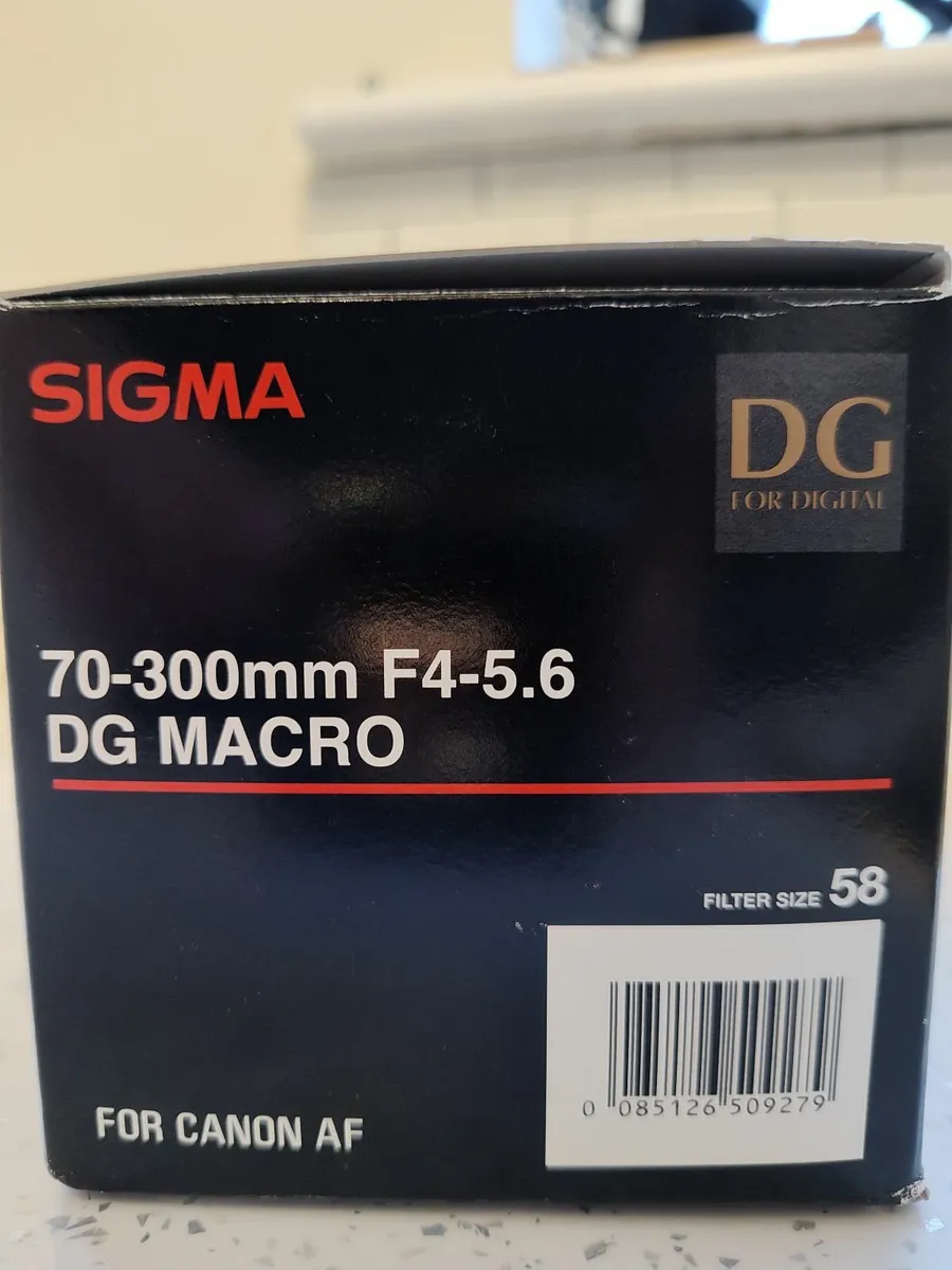 New Sigma 70-300mm f/4-5.6 DG Lens for Canon Bodys - Image 4