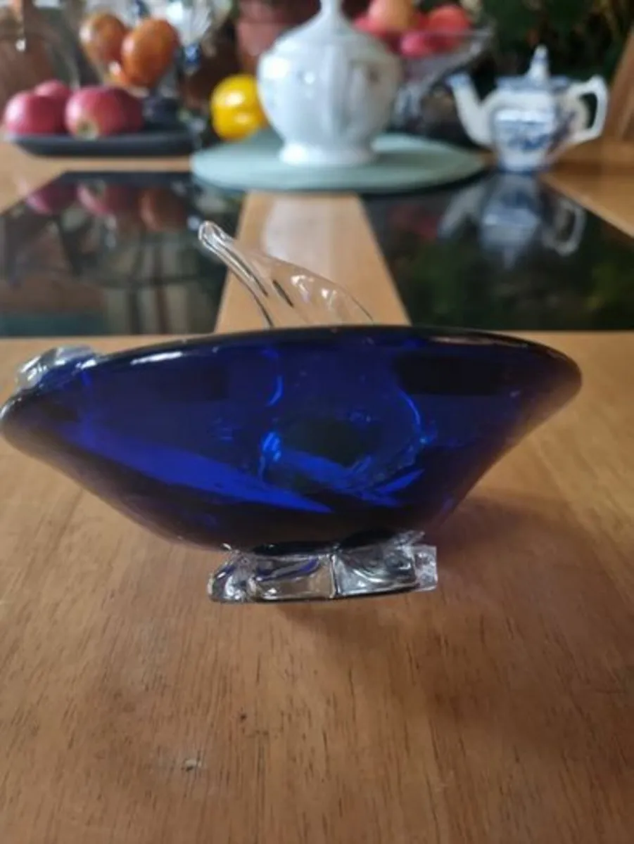 Murano glass fish ashtray - Image 4