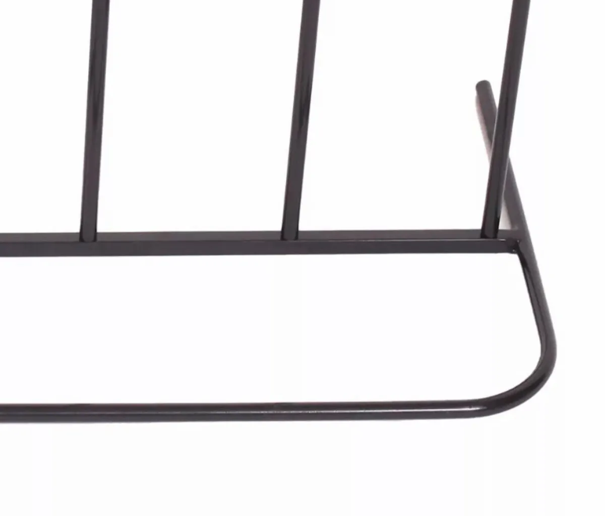 Welly Boot Rack Holds 4 Pairs Black Steel NEW - Image 3