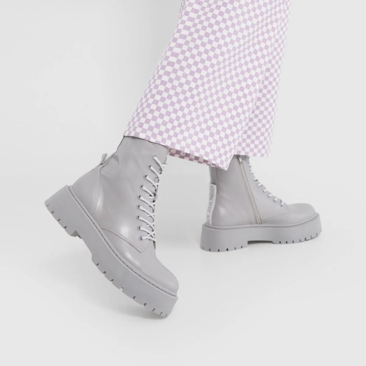 Women's ankle boots Steve Madden Skylar in Grey - Image 3