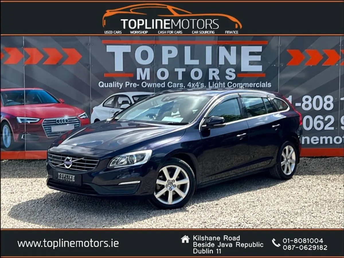 Volvo V60  2.0d//auto//full Leather//new Nct//imm - Image 1