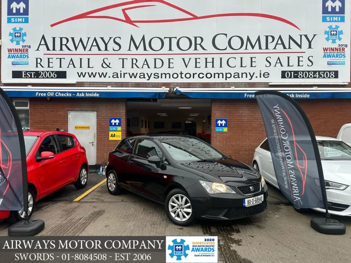 SEAT Ibiza SE 1.0 Manual 3DR Aircon Alloys Fogs - Image 1