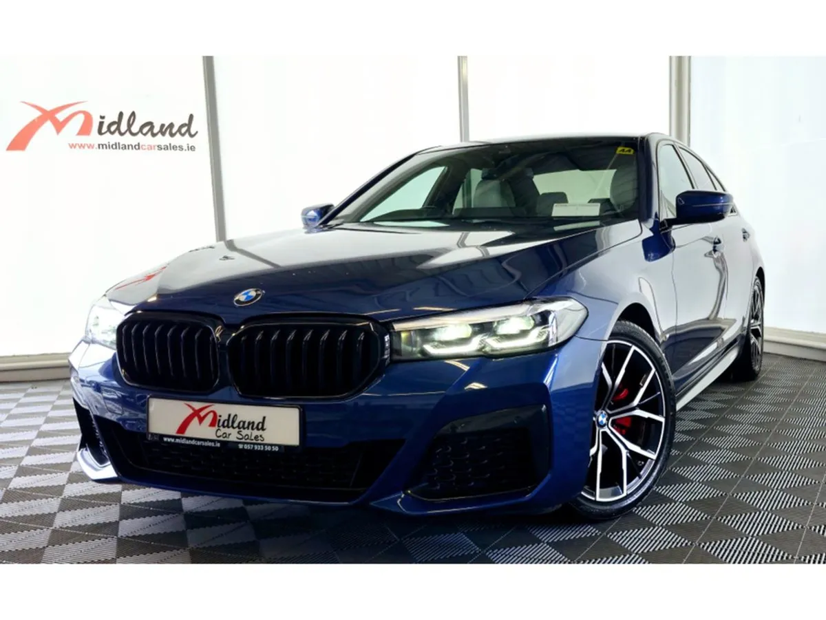 BMW 5 Series 520D M Sport  oyster Leather - Image 3