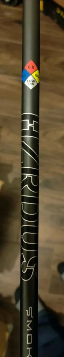 Virtually unused Hzrdus Smoke stiff driver shaft - Image 1
