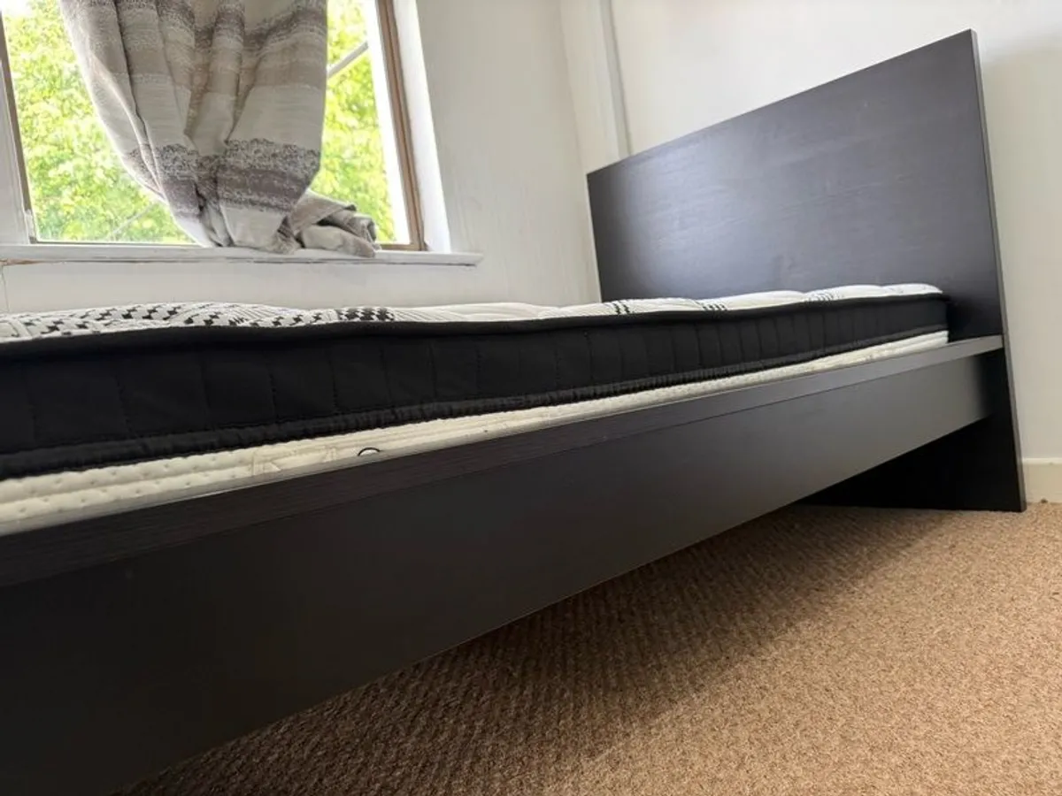 Bed and mattress for sale - Image 2